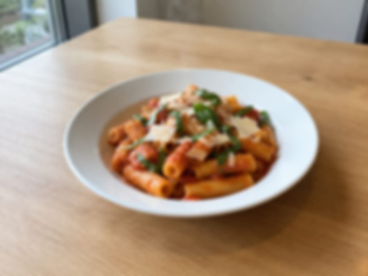 Poor example: the same plate sharp and blurred